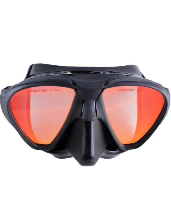 Rob Allen Cubera Red Tinted Lens Diving Mask