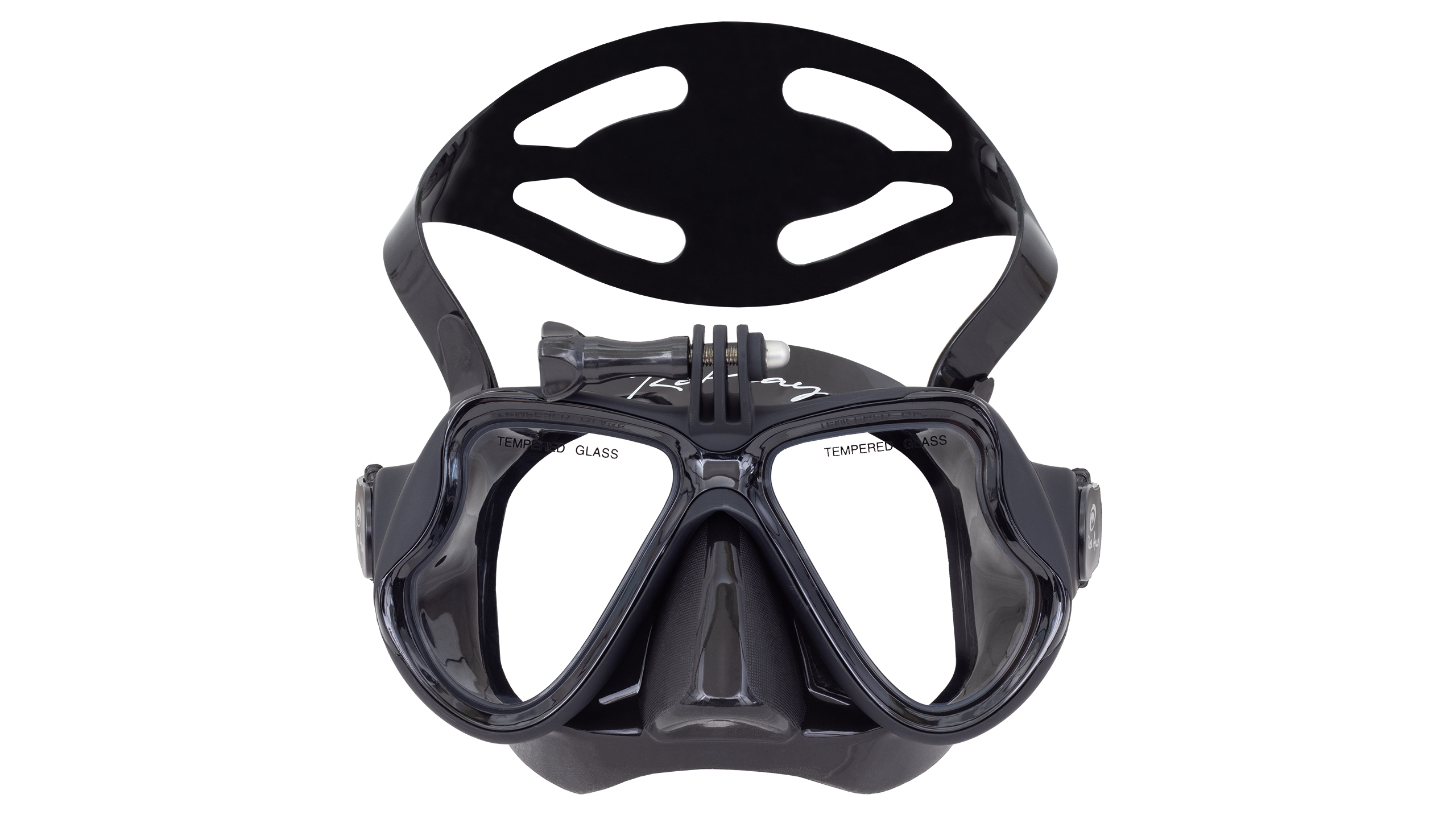 Rob Allen Replay with GoPro Adapter Diving Mask, Black